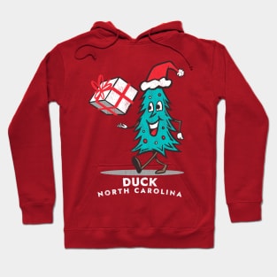 Duck, NC Vacationing Christmas Tree Hoodie